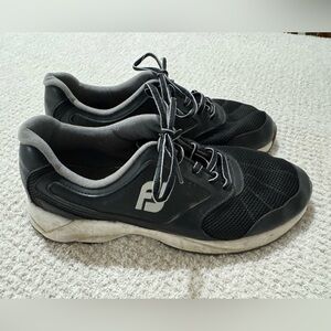 FootJoy Black and Gray Golf Shoes Men’s 8.5 flex zone